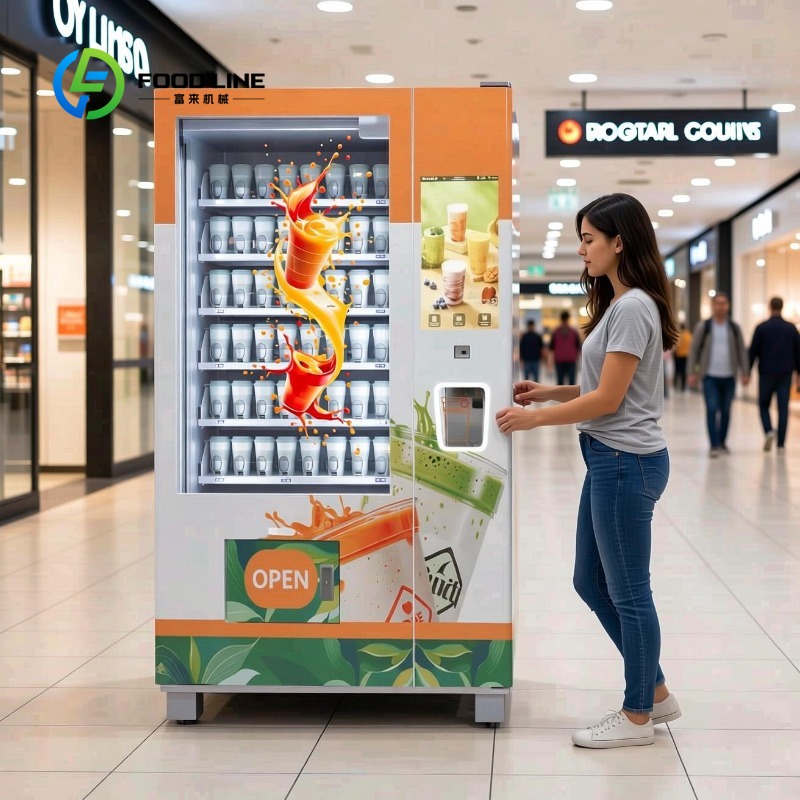 Slushie Machine Vending - カスタマイズ可能な自動冷製スムージー販売機、アイススラッシー、冷凍フルーツドリンクメーカー、業務用飲料サービス向け