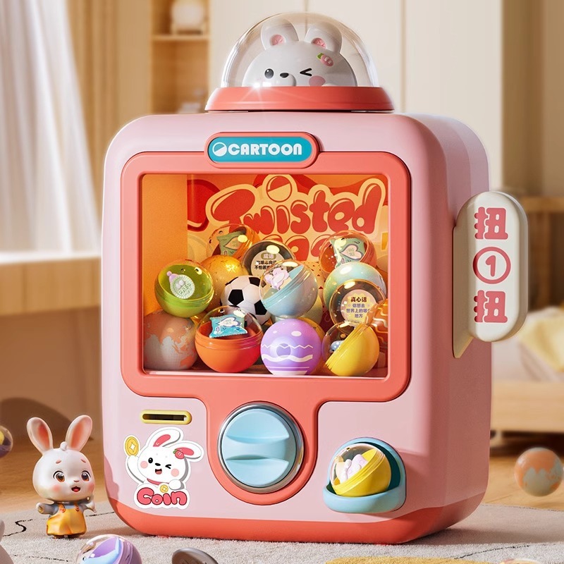 Arcade Game Vending Machine - 電子恐竜アーケードクレーンゲーム、子供向けミニクレーンゲーム、女の子と男の子へのプレゼントに最適な景品ディスペンサーゲームおもちゃ