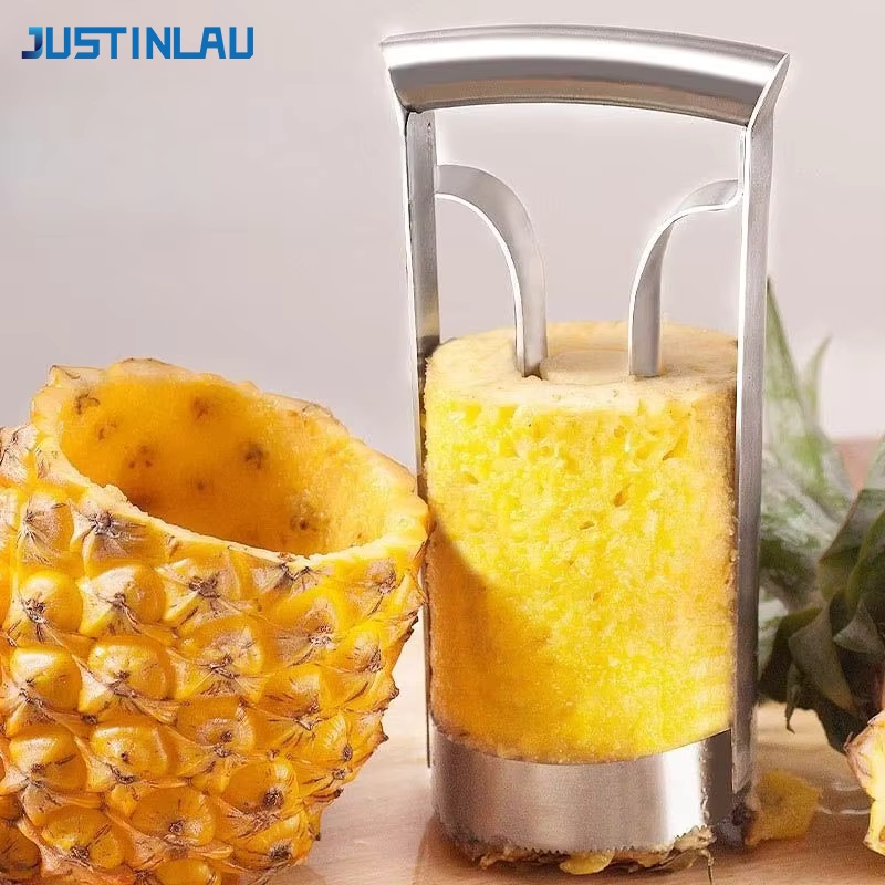 Fruit Slot Machine - JUSTINLAU ステンレス鋼パイナップルピーラーカッター肉抽出器カットコアーリムーバーマシン家庭用キッチンナイフスライサーフルーツツール