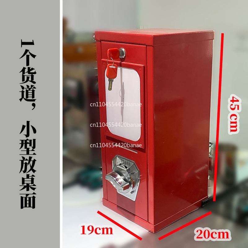 電気不要のセルフサービス卓上型自動販売機、コイン式カード販売 - Arcade Card Vending Machine のレビューと価格
