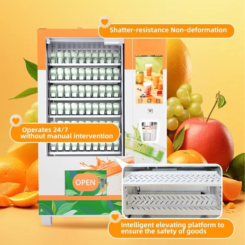 カスタマイズ可能な自動冷製スムージー販売機、アイススラッシー - Slushie Machine Vending のレビューと価格