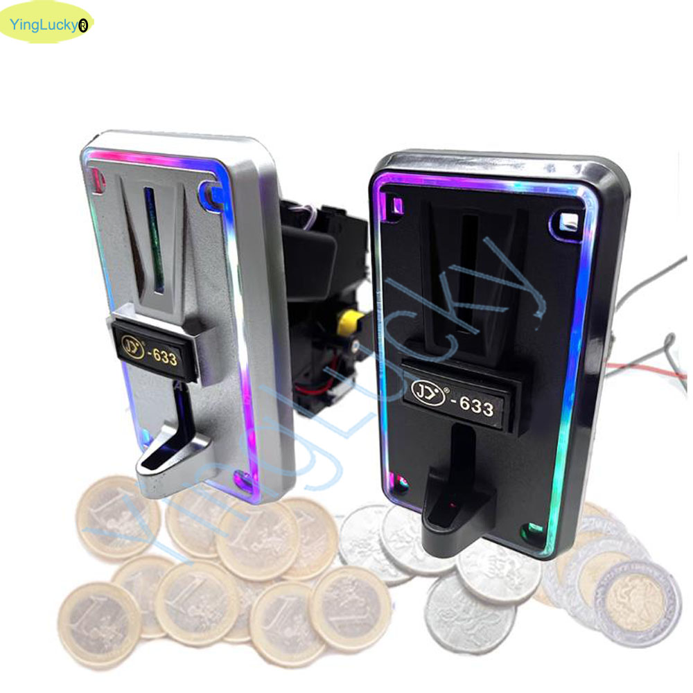 カラフルなLEDマルチコインアクセプターコインセレクター、ユ - Arcade Card Vending Machine のレビューと価格