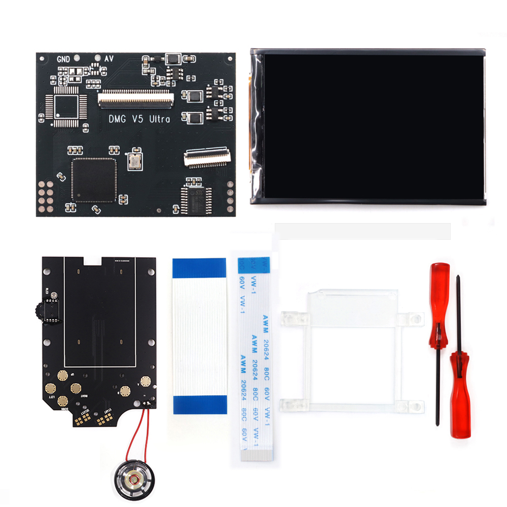 カラフルなオリジナルディスプレイサイズ GB DMG V5  - Lcd Screen Arcade のレビューと価格