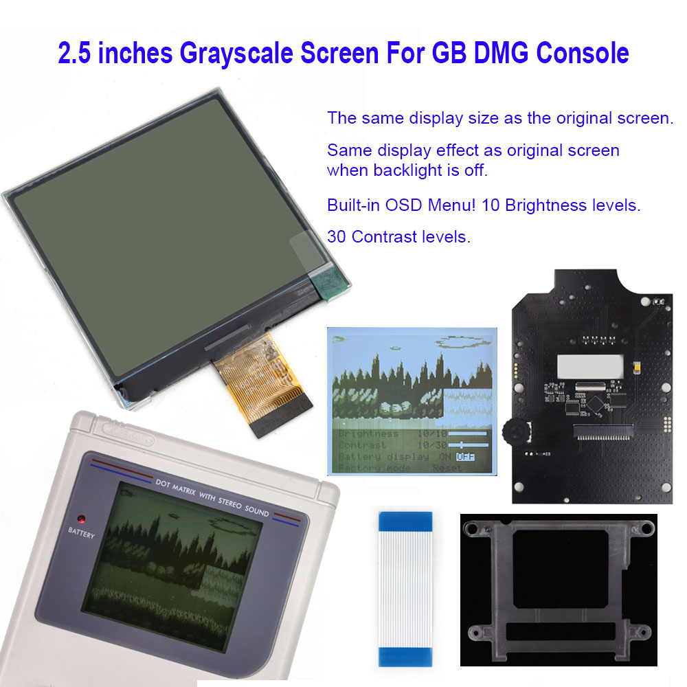 HISPEEDIDO 2.5インチ グレースケールLCDスク - Lcd Screen Arcade のレビューと価格