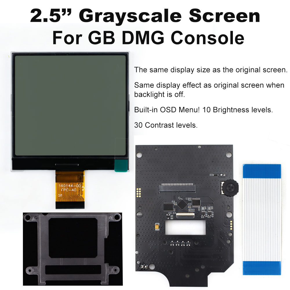 HISPEEDIDO 2.5インチ グレースケールLCDスク - Lcd Screen Arcade のレビューと価格