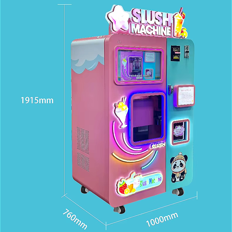 スマートスラッシー自動販売機 冷凍ドリンクメーカー アイスス - Slushie Machine Vending のレビューと価格