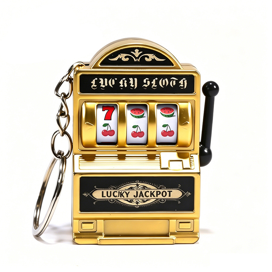 フルーツスロットマシンキーホルダー ドールハウス ラッキーチ - Fruit Slot Machine のレビューと価格